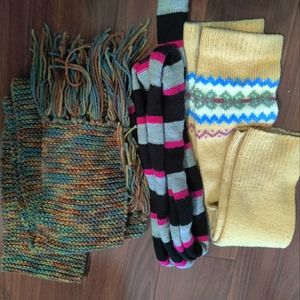Scarfs and Vintage Leg Warmers